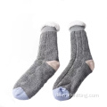 dicker Winter im Innenräume warme Plüsch -Slipper -Socken